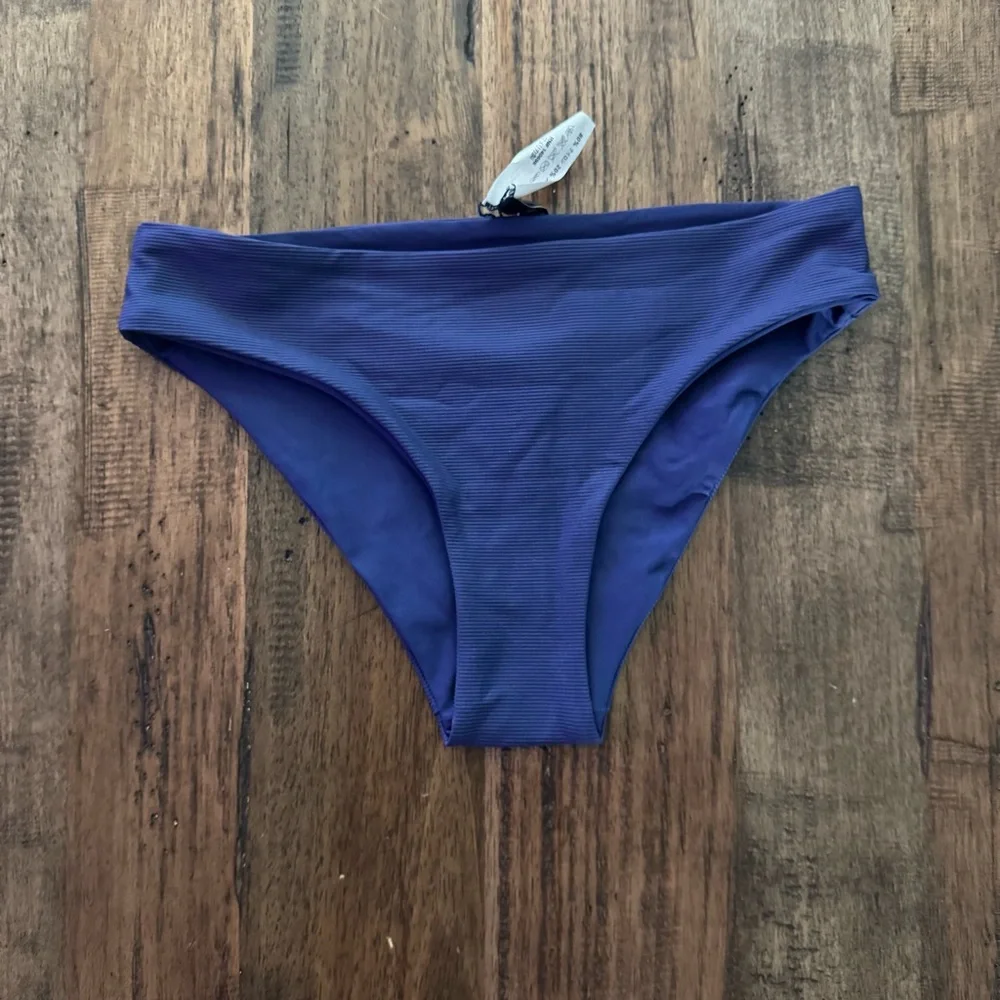 NWT Tavik Ali‎ Full Bikini Bottom Ribbed Cobalt XS